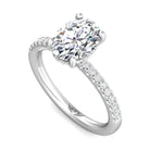 1/4ct. t.w. Diamond Engagement Ring in 14K White Gold