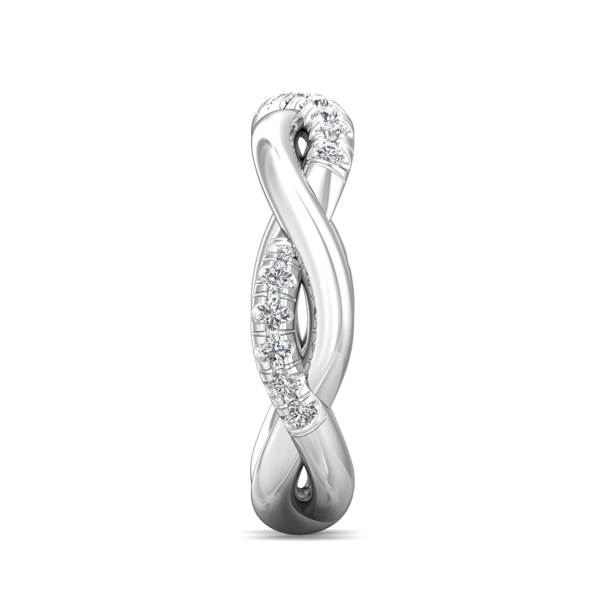 1/3ct. t.w. Diamond Wedding Ring in 14K White Gold
