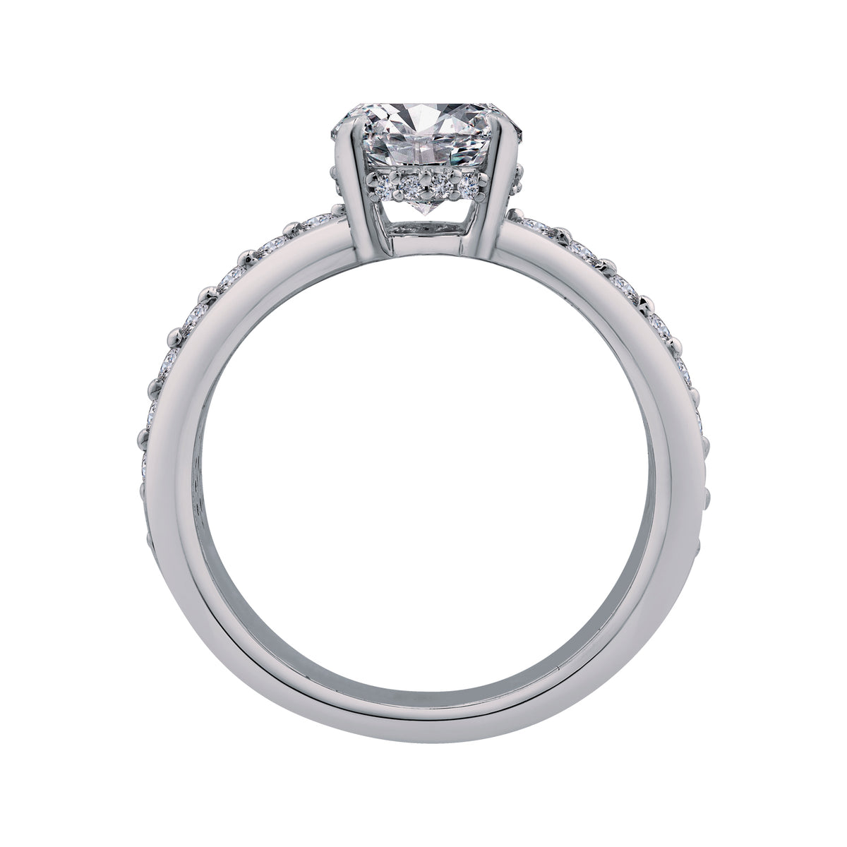 1/2ct. t.w. Diamond Engagement Ring in 14K White Gold