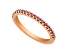 1/4ct. t.w. Red Diamond Ring in 14K Rose Gold