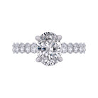 2ct. t.w. Diamond Engagement Ring in 14K White Gold