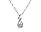 1/10ct. Kessler 81 Diamond Infinity Pendant in Sterling Silver