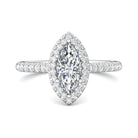 2/5ct. t.w. Diamond Engagement Ring in 14K White Gold