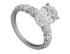 1ct. t.w. Lab Grown Diamond Engagement Ring in 14K White Gold