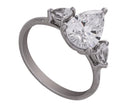 2/5ct. t.w. Newborn Lab Created Diamond Engagement Ring in 14K White Gold