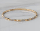 1/3ct. t.w. Diamond Flexie Bangle Bracelet in 14K Yellow Gold