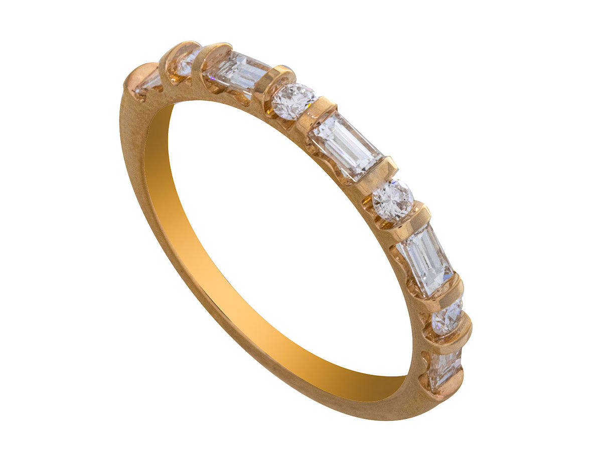 5/8ct. t.w. Diamond Fashion Ring in 14K Yellow Gold