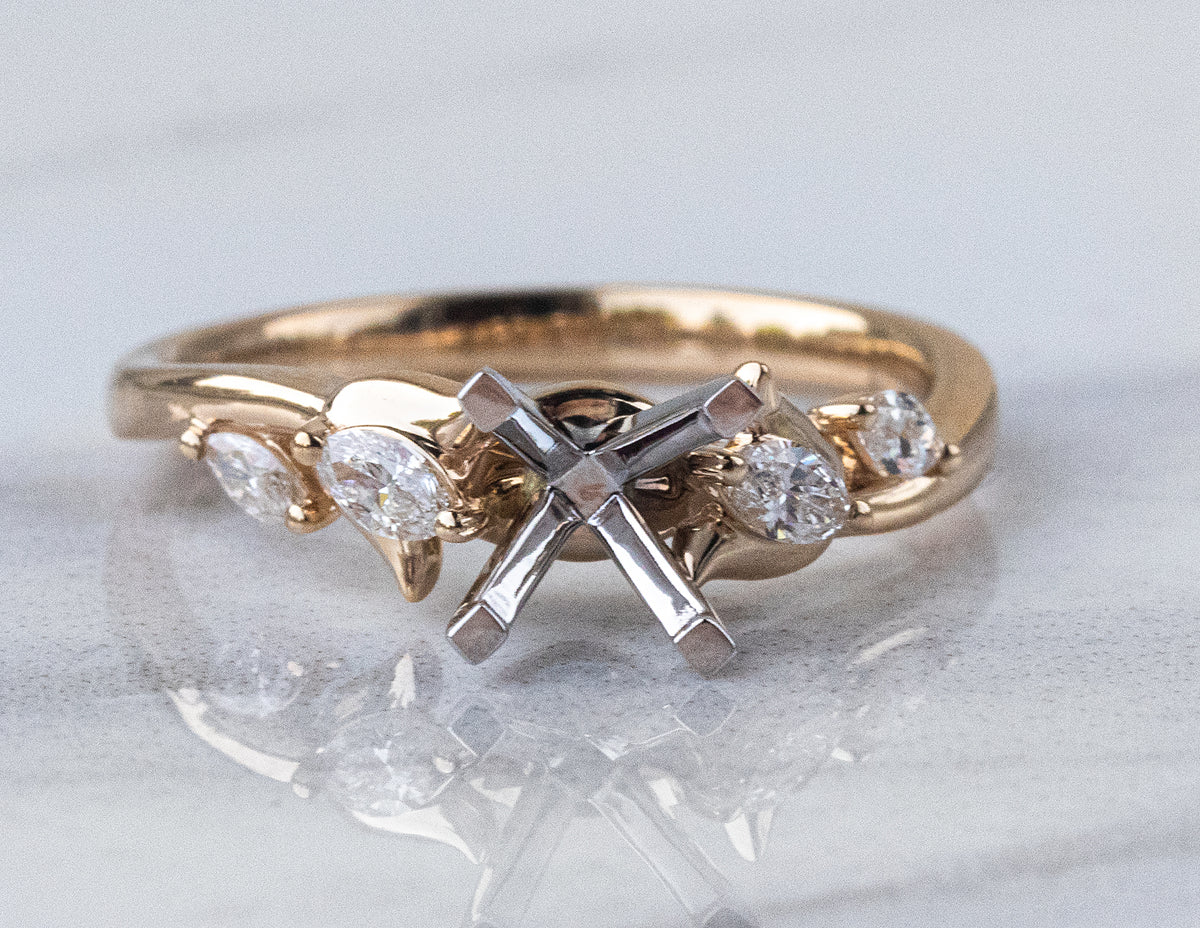 1/5ct. t.w. Diamond Engagement Ring in 14K Yellow Gold