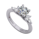 1/4ct. t.w. Diamond Engagement Ring in 14K White Gold