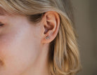 1/8ct. t.w. Diamond Bow Earrings in 10K White Gold