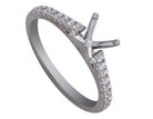 1/4ct. t.w. Diamond Engagement Ring in 14K White Gold
