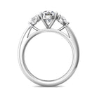 1/2ct. t.w. Round Cut Diamond Engagement Ring in 14K White Gold
