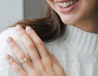 3/4ct. Radiant Cut Newborn Lab Created Bezel Solitaire Engagement Ring in 14K Yellow Gold
