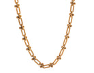 18" Gold Ion-Plated Stainless Steel U-Link Chain