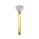.06ct. t.w. Diamond Engagement Ring in 14K Yellow and White Gold