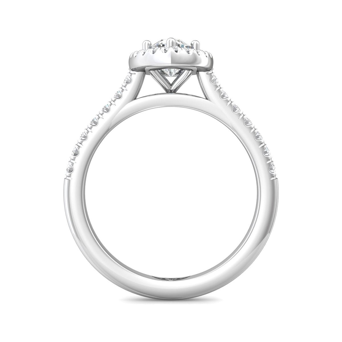2/5ct. t.w. Diamond Engagement Ring in 14K White Gold