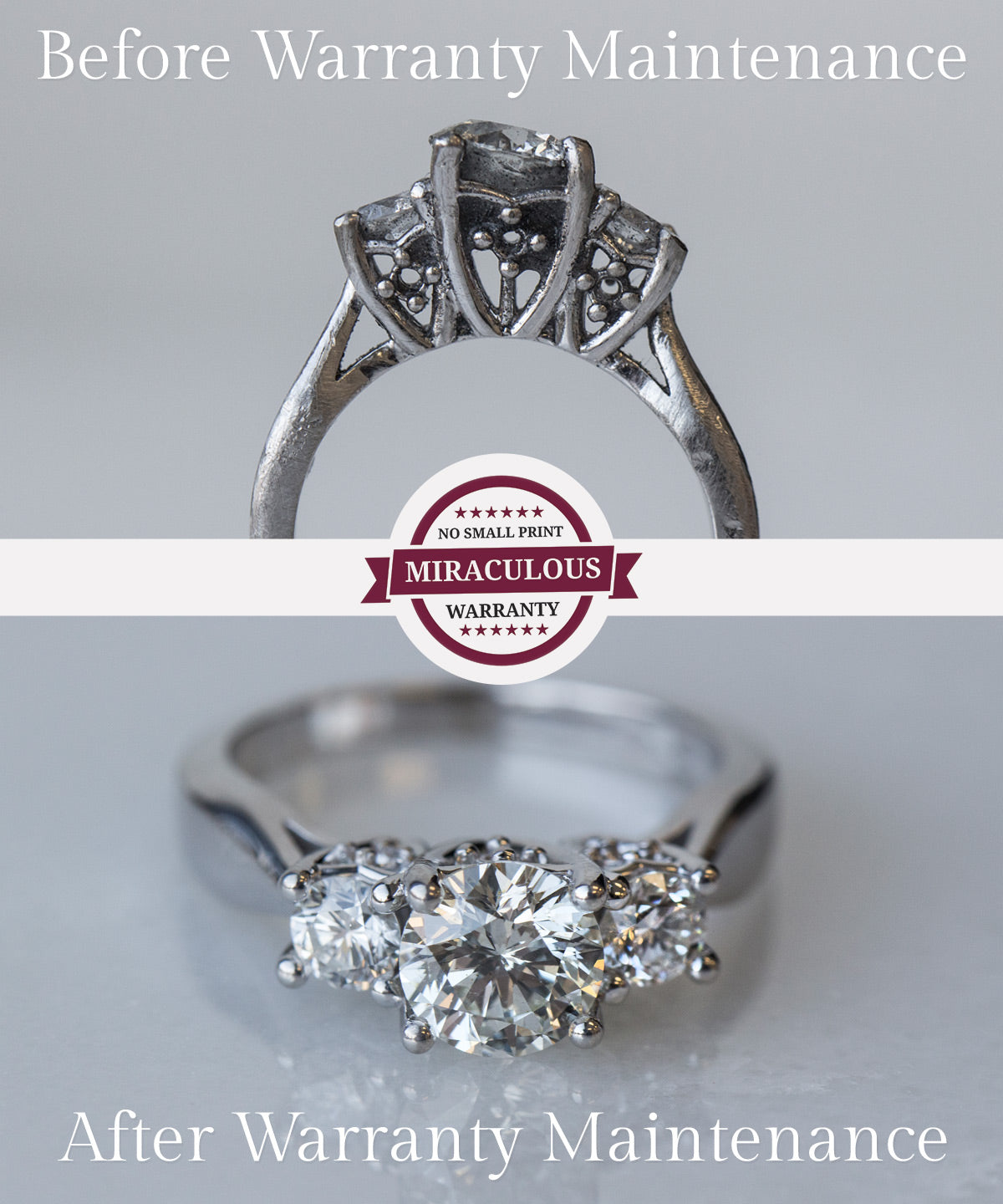 Free jewelry cleaning and inspection at Kesslers Diamonds