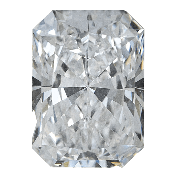 Radiant cut diamond shape