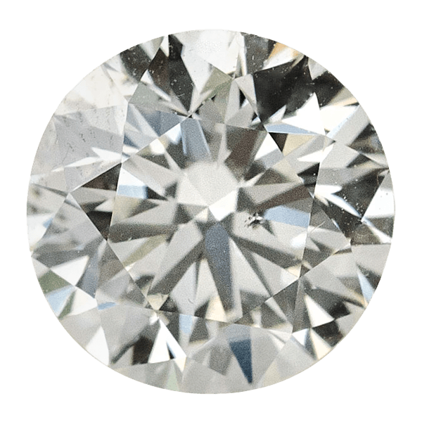 Round brilliant cut diamond shape