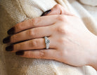 9/10ct. t.w. Round Diamond Engagement Ring in 14K White Gold