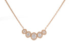 3/4ct. t.w. Oval Diamond Pendant in 14K Yellow Gold