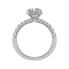 1/2ct. t.w. Round Cut Diamond Engagement Ring in 14K White Gold