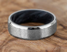 Cobalt Chrome and Forged Carbon Fiber Wedding Ring