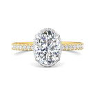 1/3ct. t.w. Diamond Engagement Ring in 14K Yellow and White Gold