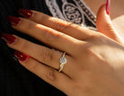 1 1/5ct. t.w. Kessler 81 Round Cut Diamond Engagement Ring in 14K Yellow Gold