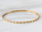 7/8ct. t.w. Diamond Flexie Bangle Bracelet in 14K Yellow Gold
