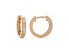 1/10ct. t.w. Diamond Hoop Earrings in 14K Yellow Gold