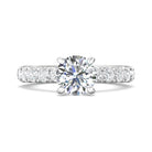 5/8ct. t.w. Diamond Engagement Ring in 14K White Gold