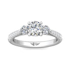 1/2ct. t.w. Diamond Engagement Ring in 14K White Gold