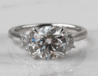 2 1/2ct. t.w. Round Cut Newborn Lab Created Diamond Engagement Ring in 14K White Gold