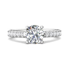 1/2ct. t.w. Diamond Engagement Ring in 14K White Gold