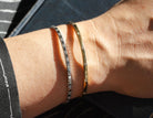 1/5ct. t.w. Diamond Flexie Bangle Bracelet in 14K Yellow Gold