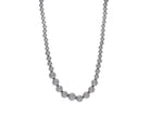 Graduated Bead Necklace in Sterling Silver