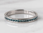 1/4ct. t.w. Blue Diamond Ring in 14K White Gold