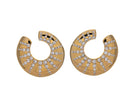 1ct. t.w. Diamond Hoop Earrings in 14K Yellow Gold