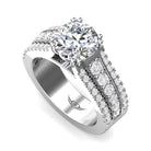 .04ct. t.w. Diamond Engagement Ring in 14K White Gold