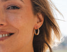 2ct. t.w. Diamond Hoop Earrings in 14K Yellow Gold