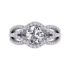 1/2ct. t.w. Diamond Engagement Ring in 14K White Gold