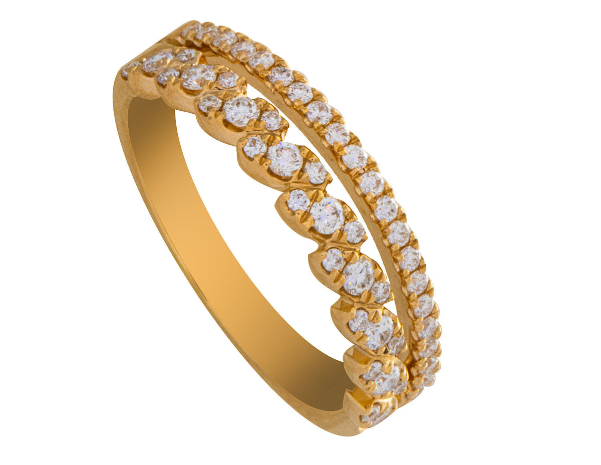 2/5ct. t.w. Diamond Fashion Ring in 14K Yellow Gold