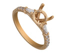 2/5ct t.w. Diamond Engagement Ring in 14K Yellow Gold