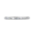 1/2ct. t.w. Baguette Cut Diamond Wedding Band in 14K White Gold