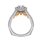 2/5ct. t.w. Diamond Engagement Ring in 14K White and Yellow Gold