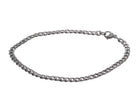 Stainless Steel Polished Curb Link Chain Bracelet