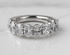 4 1/5ct. t.w. Oval Cut Newborn Lab Created Diamond Ring in 14K White Gold