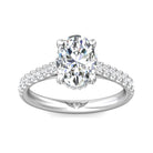 2/5ct. t.w. Diamond Engagement Ring in 14K White Gold