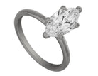2ct. Marquise Cut Newborn Lab Created Diamond Solitaire Engagement Ring in 14K White Gold